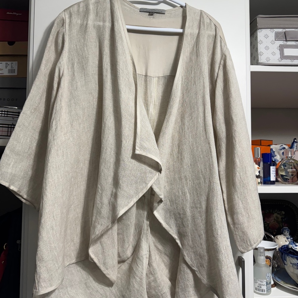 E. Rutenberg, Size 14, 95% Linen, 5% PA; Contrast: 100% Viscose